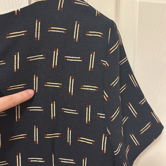 Club Monaco Matchstick Peplum Dress size 8 - Picture 8 of 8